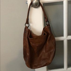 Frye Melissa hobo cognac handbag